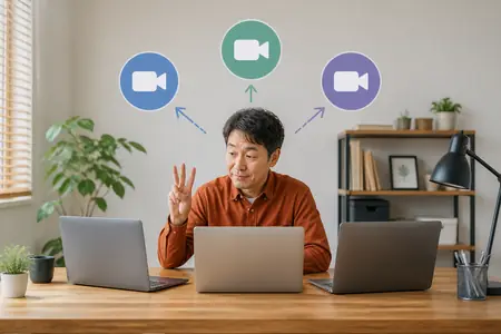 Web会議ツール比較2025｜Zoom・Google Meet・Teamsを実際に使い分けた結論